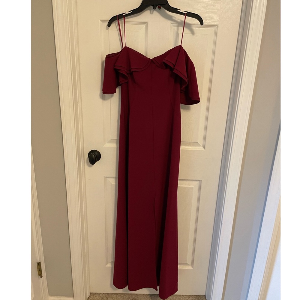Beautiful burgundy dress
